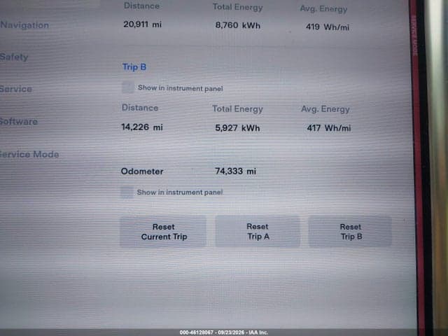 2017 TESLA MODEL S 100D/60D/75D/90D/P100D 7