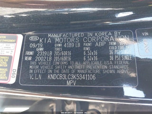 2019 KIA NIRO LX 9