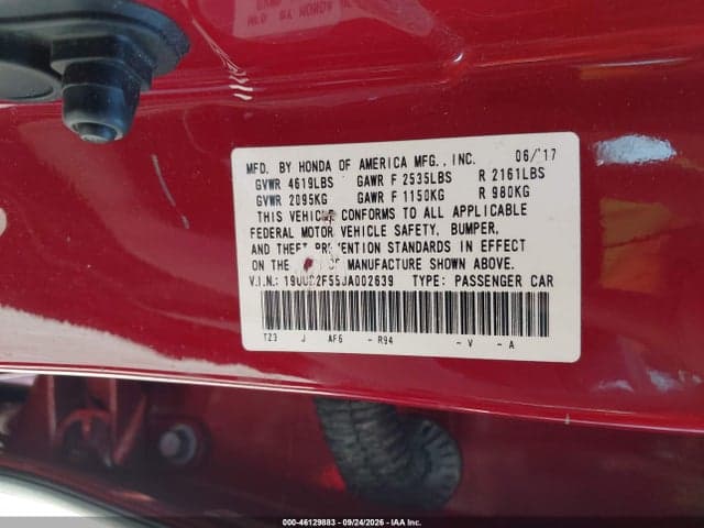 2018 ACURA TLX TECH PKG 9