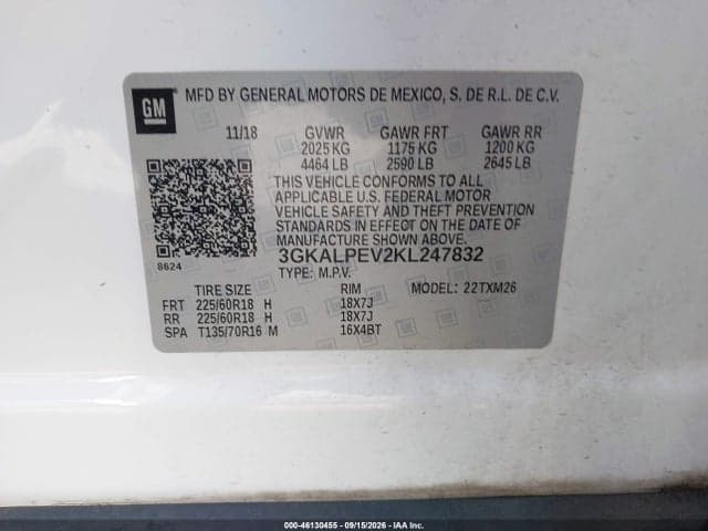 2019 GMC TERRAIN SLT 9