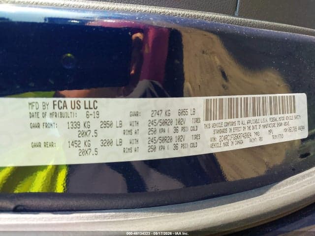 2019 CHRYSLER PACIFICA TOURING PLUS 9