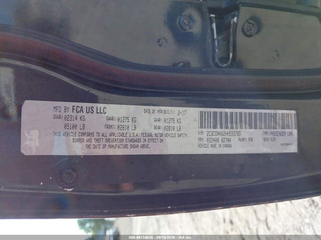 2017 CHRYSLER 300 LIMITED 9