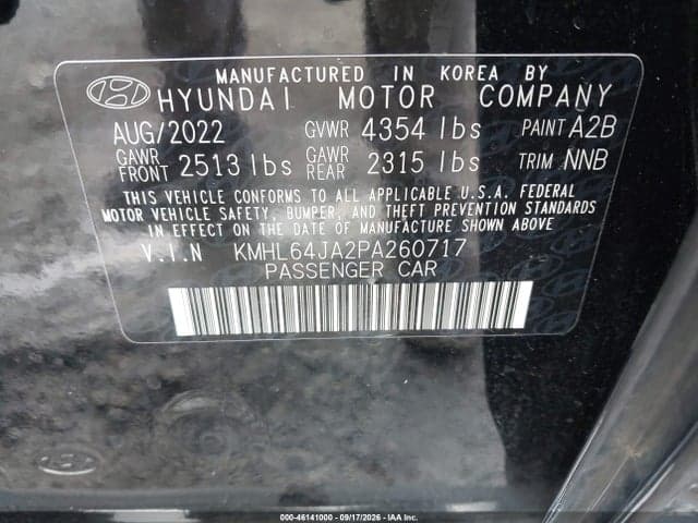 2023 HYUNDAI SONATA SEL 9
