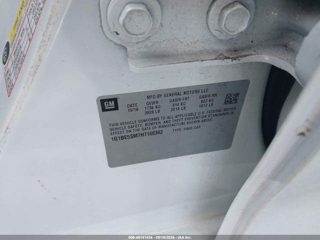 2017 CHEVROLET CRUZE LT AUTO 9