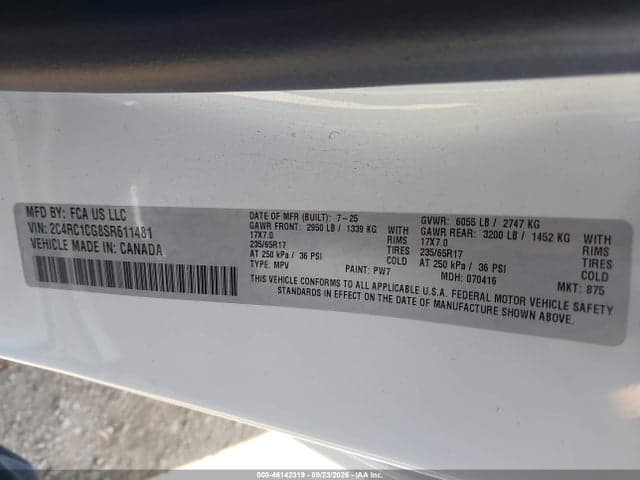 2025 CHRYSLER VOYAGER LX 9