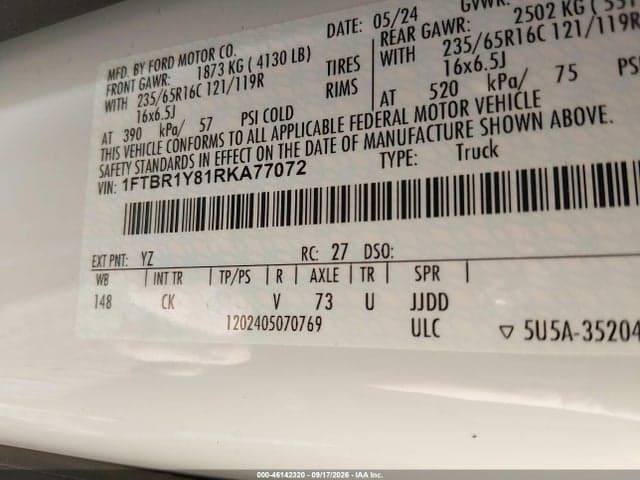 2024 FORD TRANSIT-250 9
