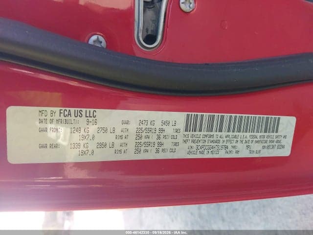 2017 DODGE JOURNEY CROSSROAD PLUS 9
