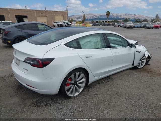 2018 TESLA MODEL 3 LONG RANGE/PERFORMANCE 4
