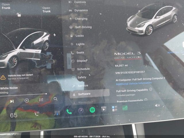 2018 TESLA MODEL 3 LONG RANGE/PERFORMANCE 7