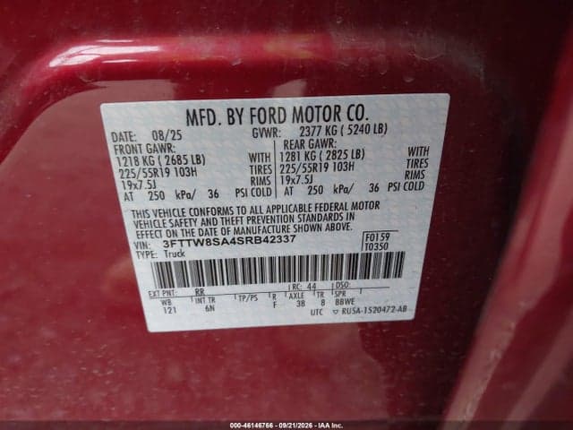 2025 FORD MAVERICK LARIAT 9