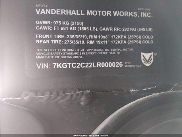 2020 VANDERHALL BLACKJACK 10