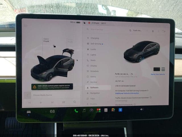 2019 TESLA MODEL 3 LONG RANGE/MID RANGE/STANDARD RANGE/STANDARD RANGE PLUS 7