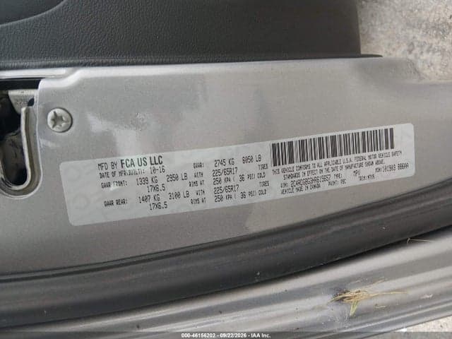 2017 DODGE GRAND CARAVAN SE PLUS 9