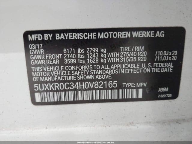 2017 BMW X5 XDRIVE35I 9