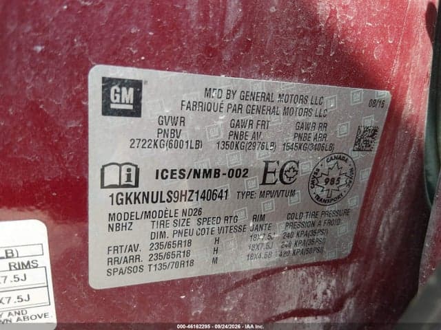 2017 GMC ACADIA SLT-1 9