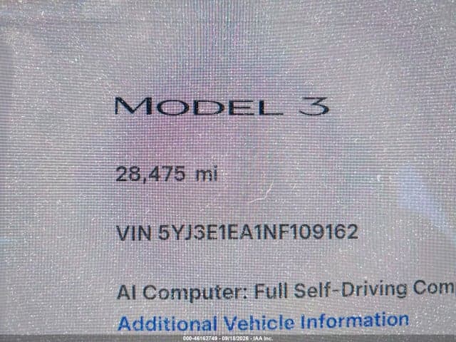 2022 TESLA MODEL 3 REAR-WHEEL DRIVE 15