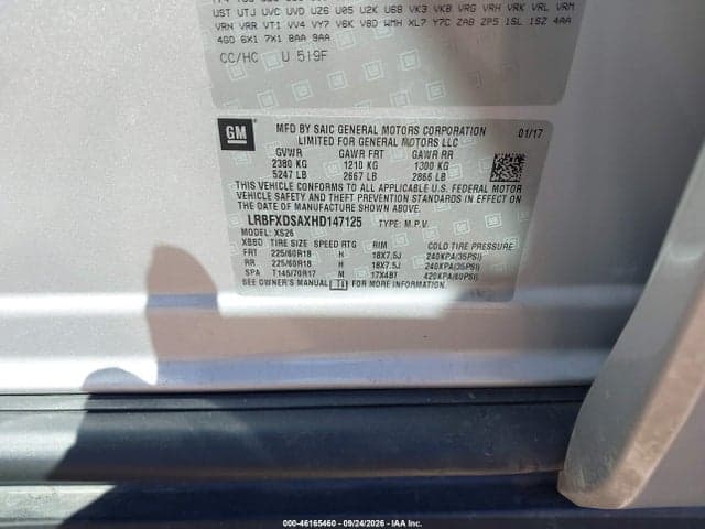 2017 BUICK ENVISION ESSENCE 9
