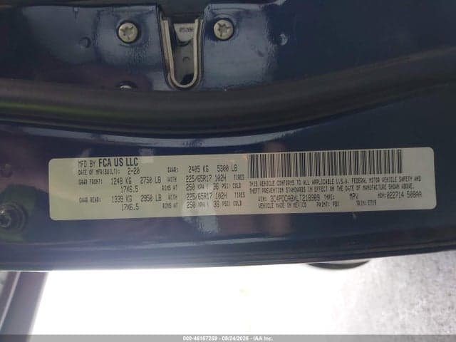 2020 DODGE JOURNEY SE VALUE 9