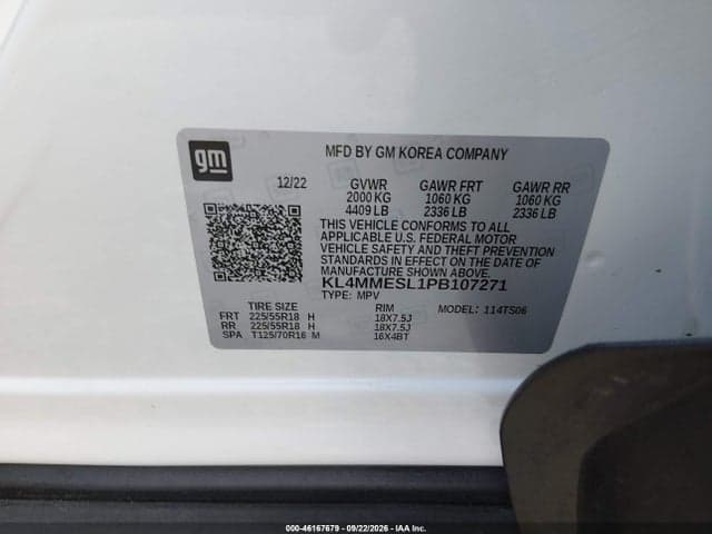 2023 BUICK ENCORE GX SELECT AWD 9