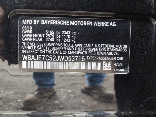 2018 BMW 540I XDRIVE 9