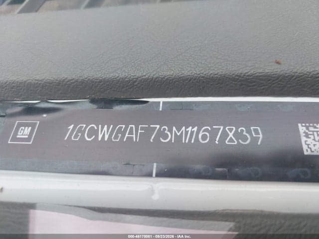 2021 CHEVROLET EXPRESS WORK VAN 9