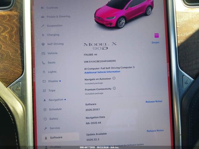 2017 TESLA MODEL X 100D/75D/90D 7