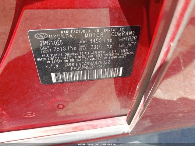 2025 HYUNDAI SONATA SEL 9