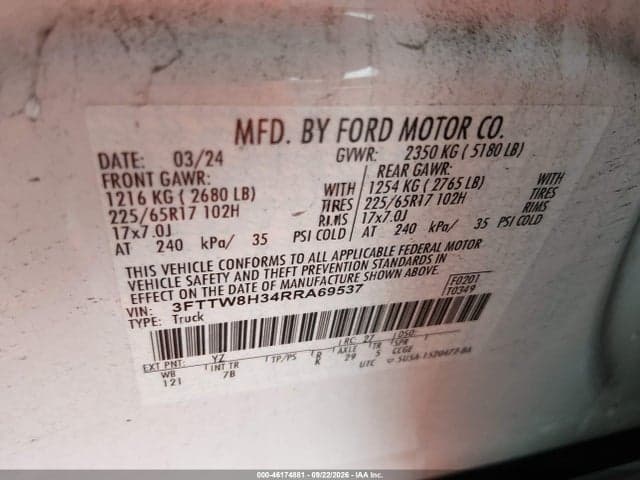 2024 FORD MAVERICK XLT 9
