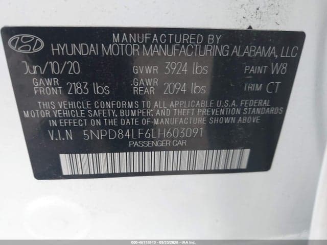 2020 HYUNDAI ELANTRA VALUE EDITION 9