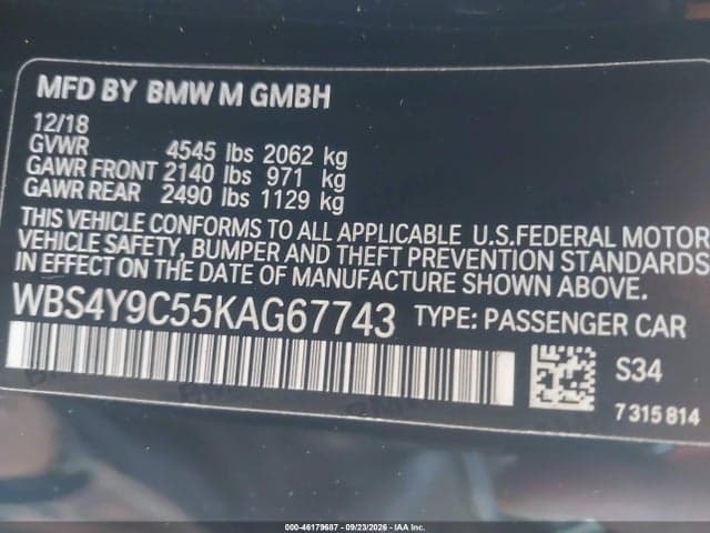 2019 BMW M4 9