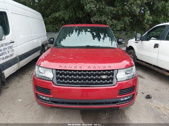 2017 LAND ROVER RANGE ROVER 3.0L V6 SUPERCHARGED HSE 12