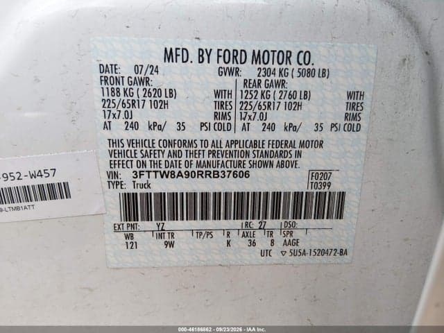 2024 FORD MAVERICK XL 9