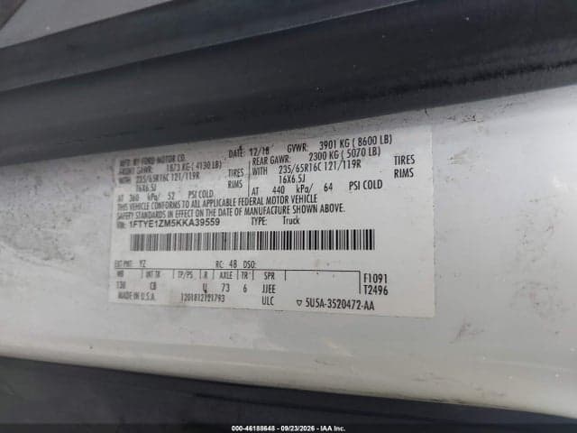 2019 FORD TRANSIT-150 9