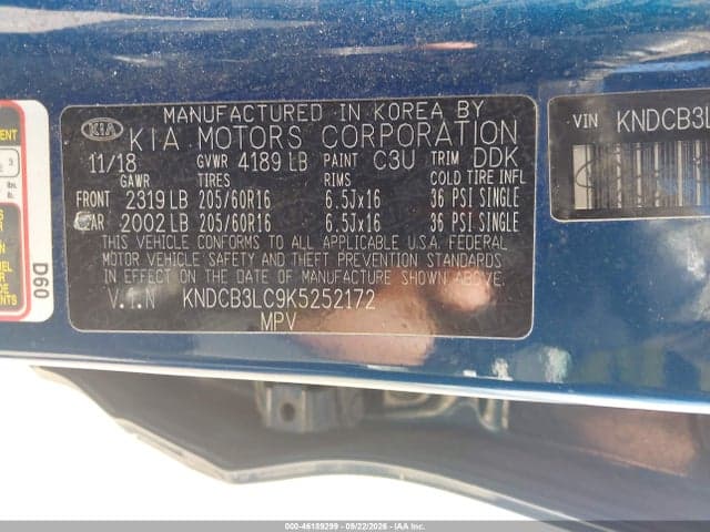 2019 KIA NIRO LX 9