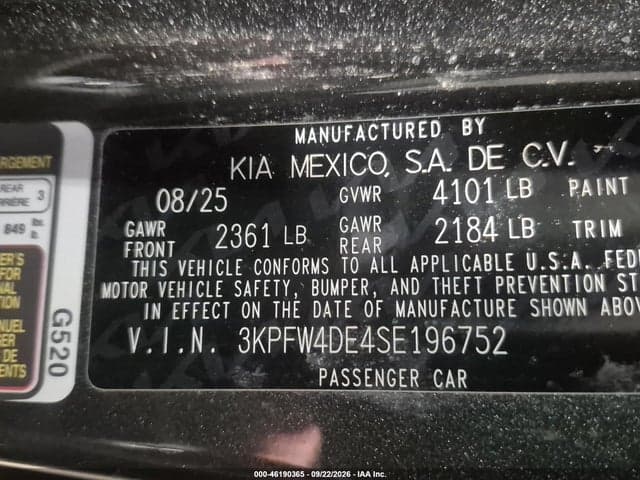 2025 KIA K4 GT-LINE 9