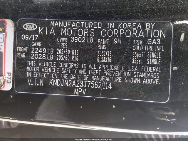 2018 KIA ALMA 9