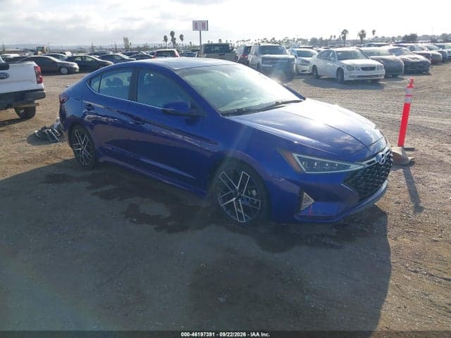 2019 HYUNDAI ELANTRA SPORT
