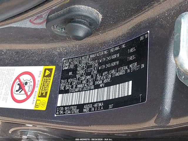 2018 TOYOTA HIGHLANDER LE 3