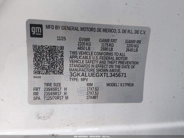 2026 GMC TERRAIN AWD ELEVATION 9