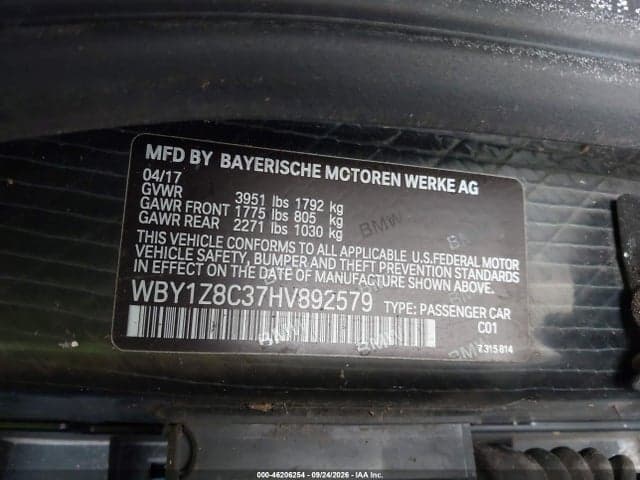 2017 BMW I3 94 AH W/RANGE EXTENDER 9