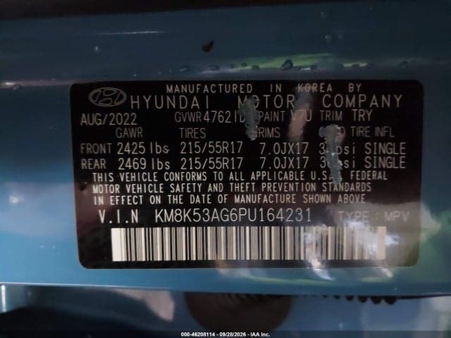 2023 HYUNDAI KONA ELECTRIC LIMITED 9