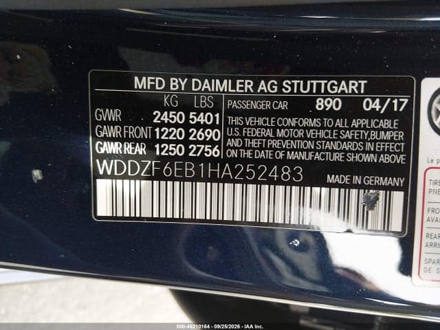 2017 MERCEDES-BENZ AMG E 43 4MATIC 9