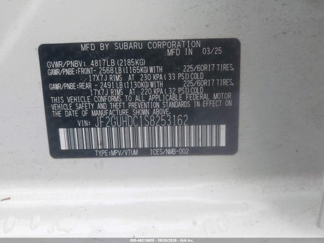 2025 SUBARU CROSSTREK PREMIUM 9