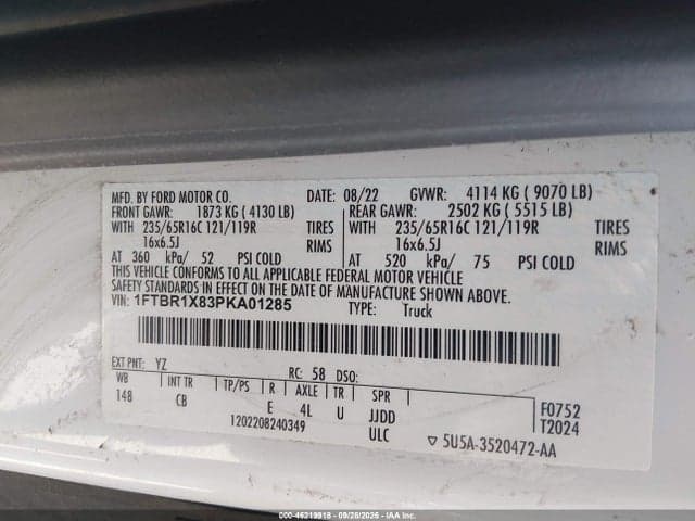 2023 FORD TRANSIT-250 9