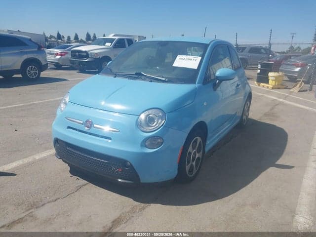 2017 FIAT 500E BATTERY ELECTRIC 2