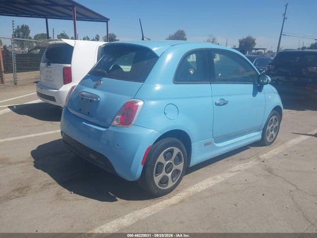 2017 FIAT 500E BATTERY ELECTRIC 4