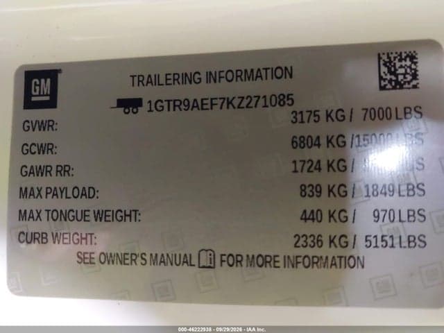 2019 GMC SIERRA 1500 9