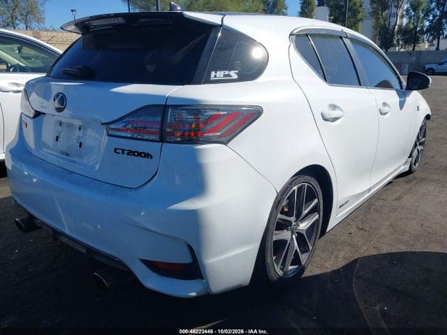 2017 LEXUS CT 200H 4