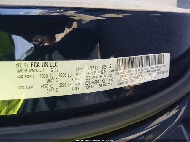 2017 CHRYSLER PACIFICA TOURING-L 9