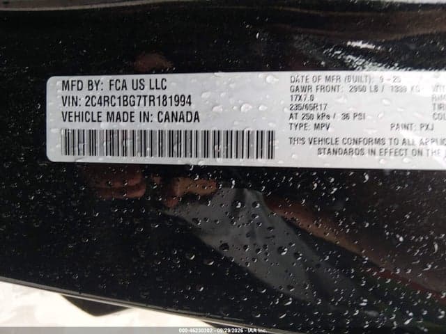 2026 CHRYSLER PACIFICA SELECT 9